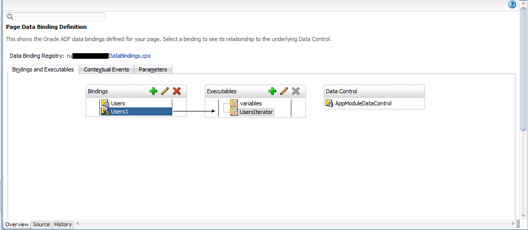 oracle adf Tree Binding